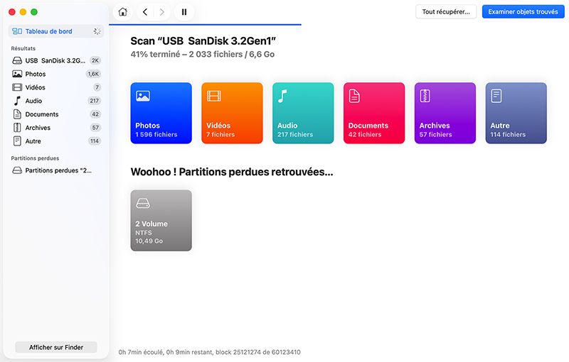 Comment récupérer une partition supprimée ou perdue sur Mac