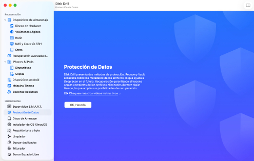 Configurar recuperación garantizada Configurar recuperación garantizada