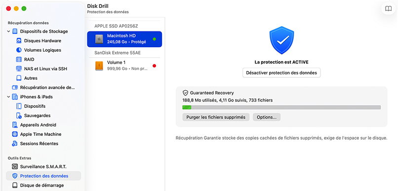 réparation de partition Mac