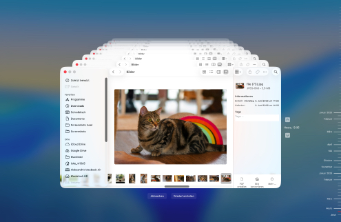 Mit einem Time Machine-Backup wiederherstellen Mit einem Time Machine-Backup wiederherstellen