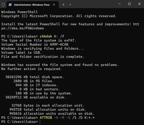 Restore Deleted Files from a USB Drive Using CMD Restore Deleted Files from a USB Drive Using CMD