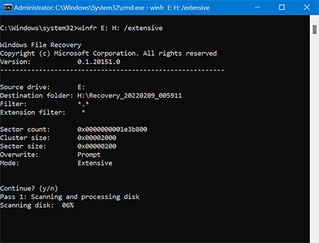 Use the Windows File Recovery Tool to Recover Your Files