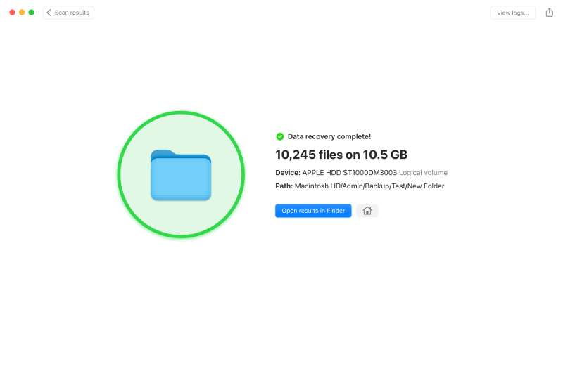 Choose where to recover your lost data, and done! Choose where to recover your lost data, and done!