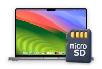 Verwijderde bestanden herstellen van een microSD-kaart op een Mac