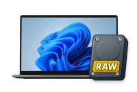 So stellen Sie Daten von einer RAW-Festplatte wieder her